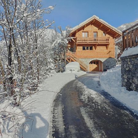 Bed and Breakfast Les Cabris Pelvoux Exterior foto